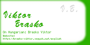 viktor brasko business card